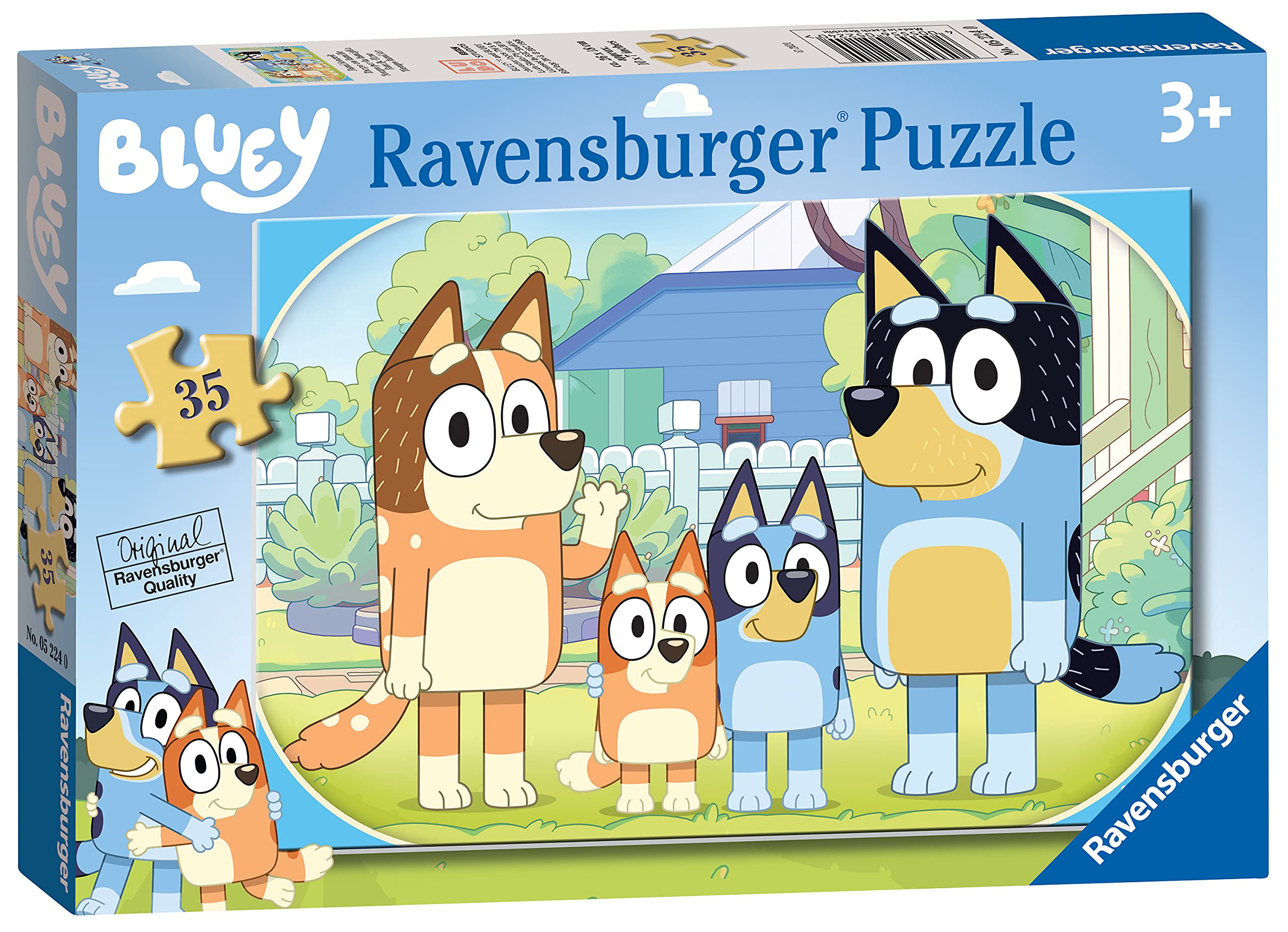 Bluey Family Time Puzzle 35p - RAVENSBURGER