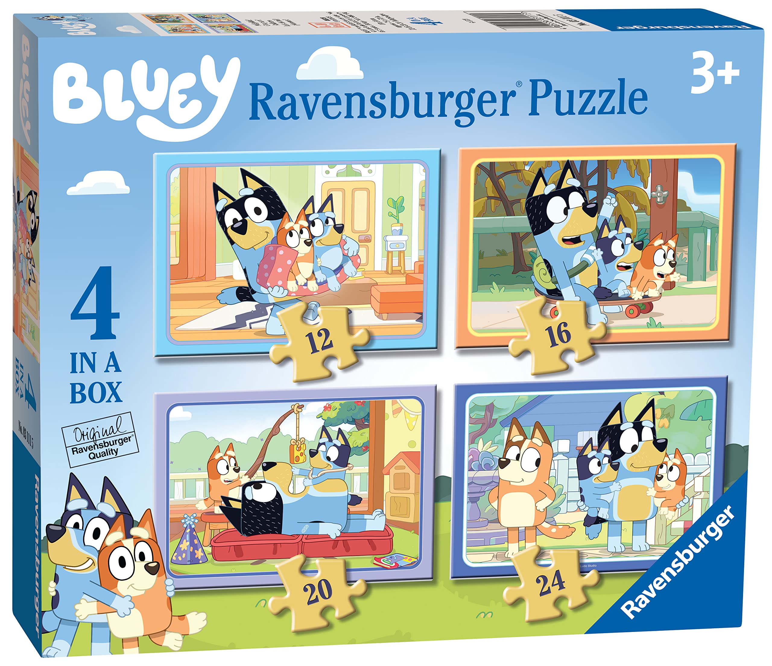 Bluey Lets Do This 12 16 20 24p - RAVENSBURGER