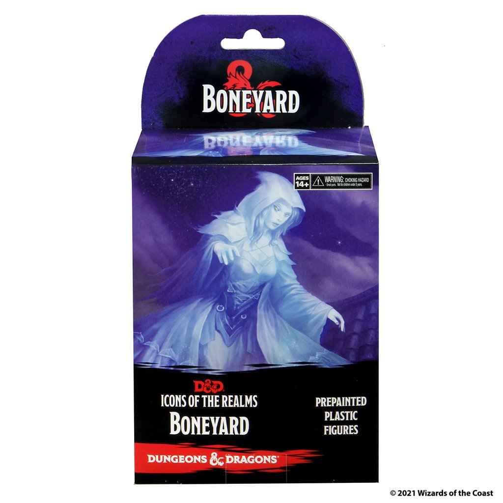 Boneyard - Booster Box - D&D - Icons of the Realm Minis (Set 18)
