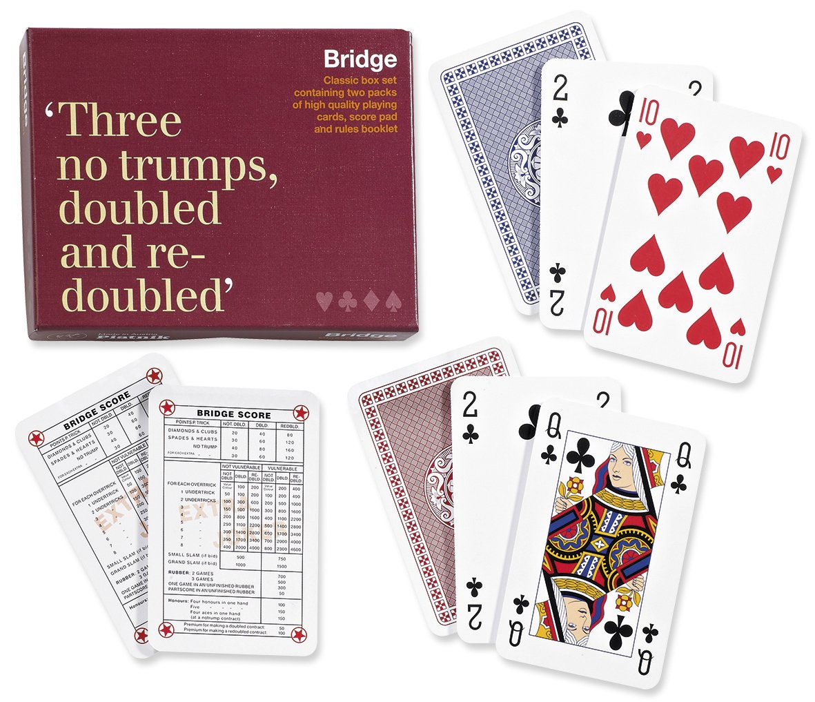 Bridge - Three No Trumps - Piatnik Playing Cards Double Deck