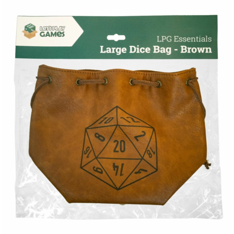 Brown Large Dice Bag - LPG Essentials