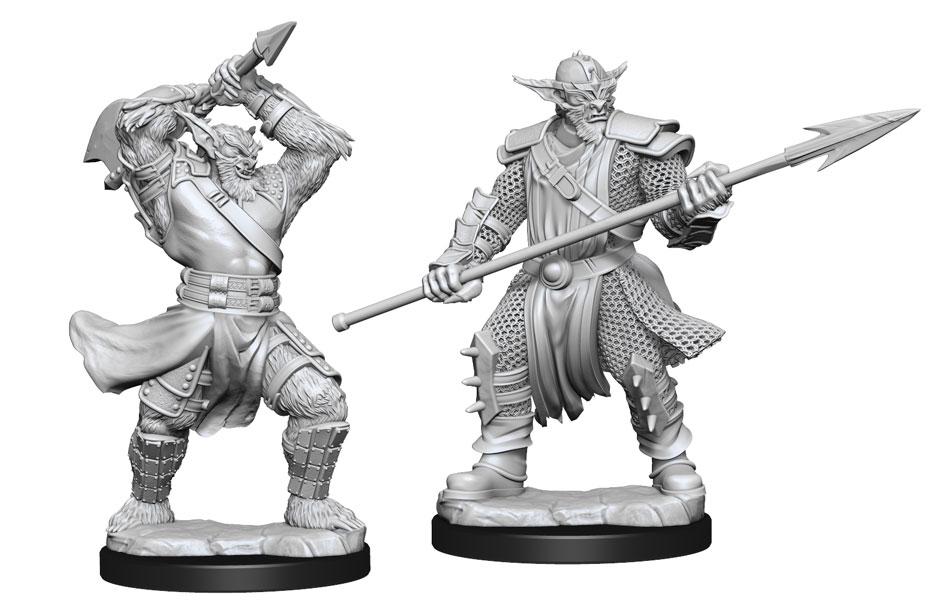 Bugbear Male Fighter - Critical Role Unpainted Miniatures