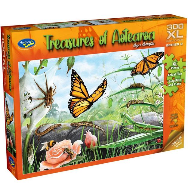 Bugs & Butterflies 300XL - Treasures of Aotearoa