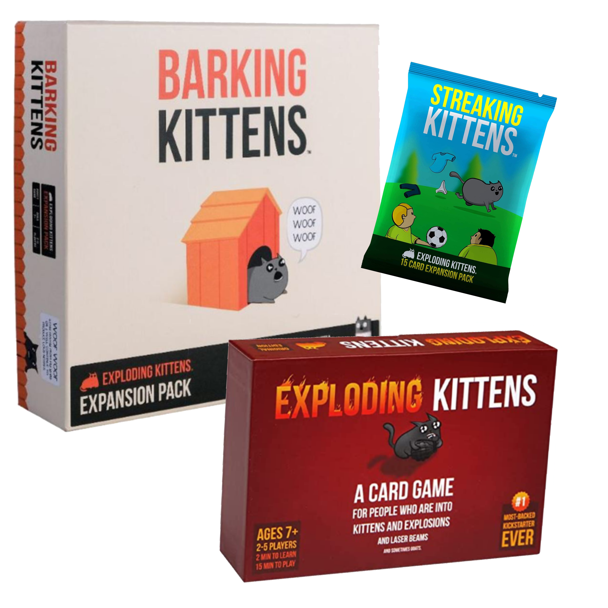 Exploding Kittens and Expansions Bundle