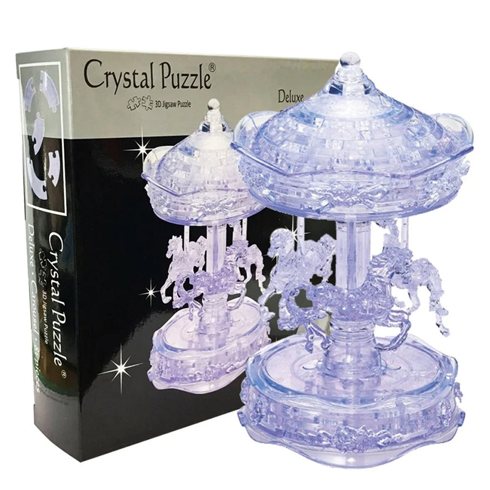 Carousel Clear - 3D Crystal Puzzle