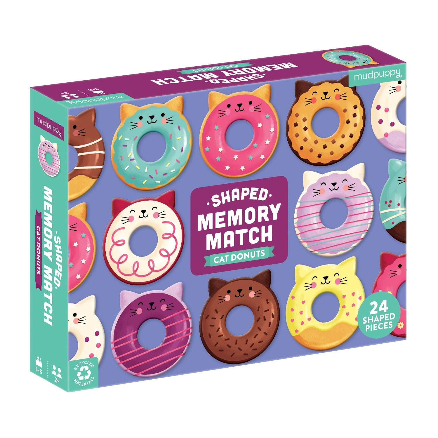 Cat Donuts - Shaped Memory match