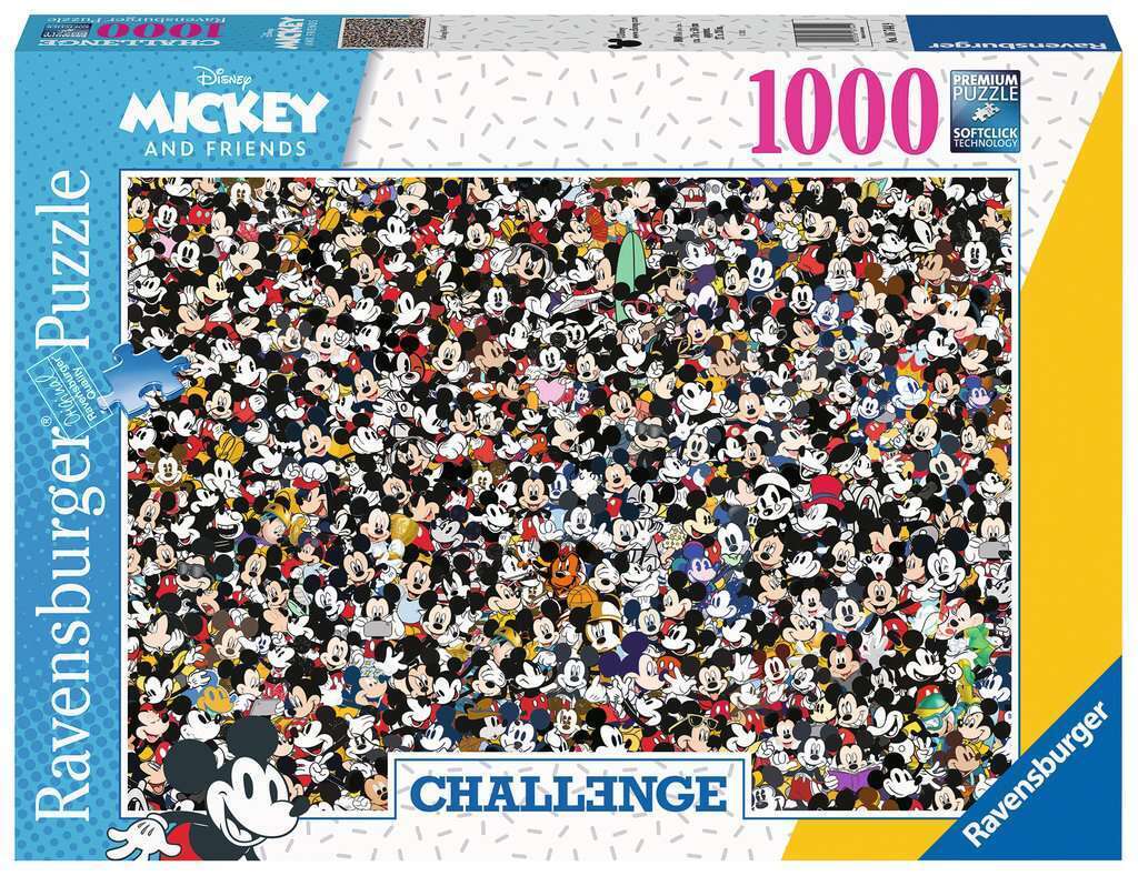 Challenge Mickey Puzzle 1000p - Ravensburger