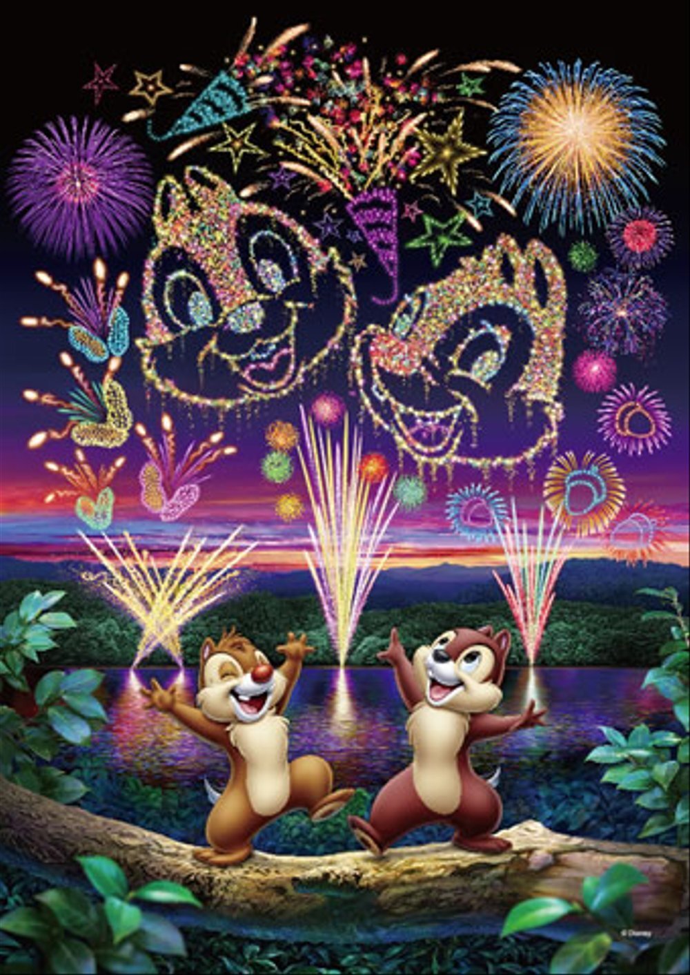 Chip n Dales Its Show Time Puzzle 266 pieces - Tenyo Puzzle Disney