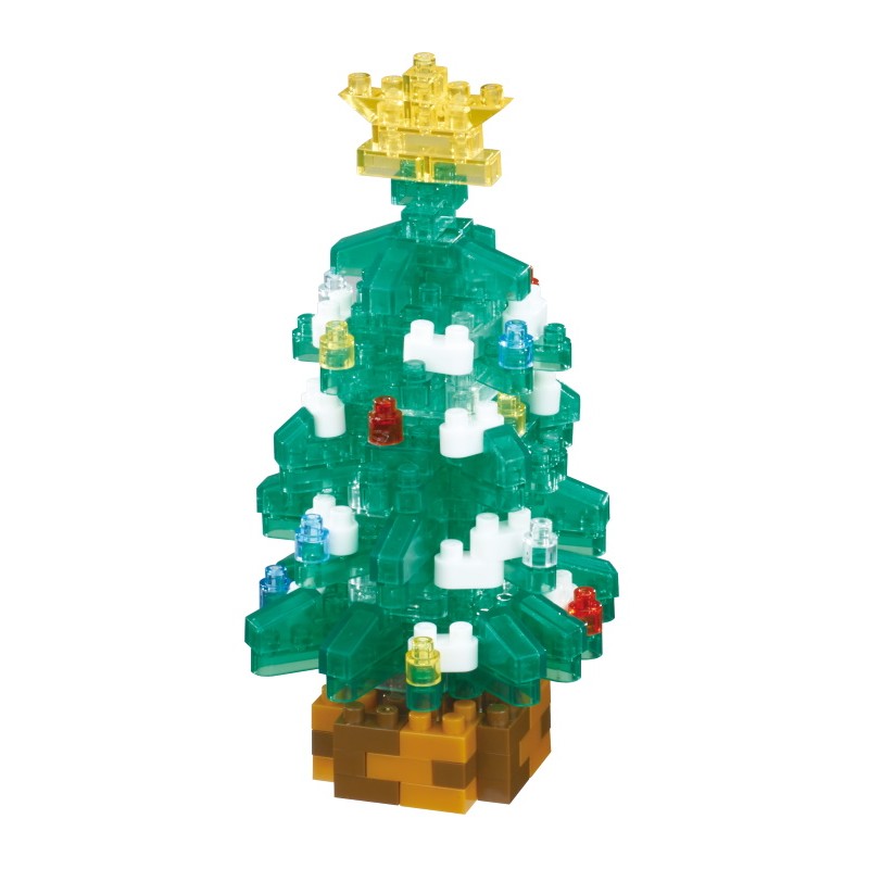 Christmas Tree with Wreath - Nanoblocks
