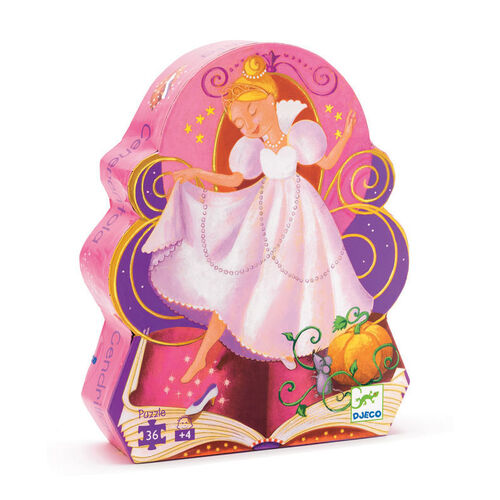 Cinderella 36pc Silhouette Puzzle