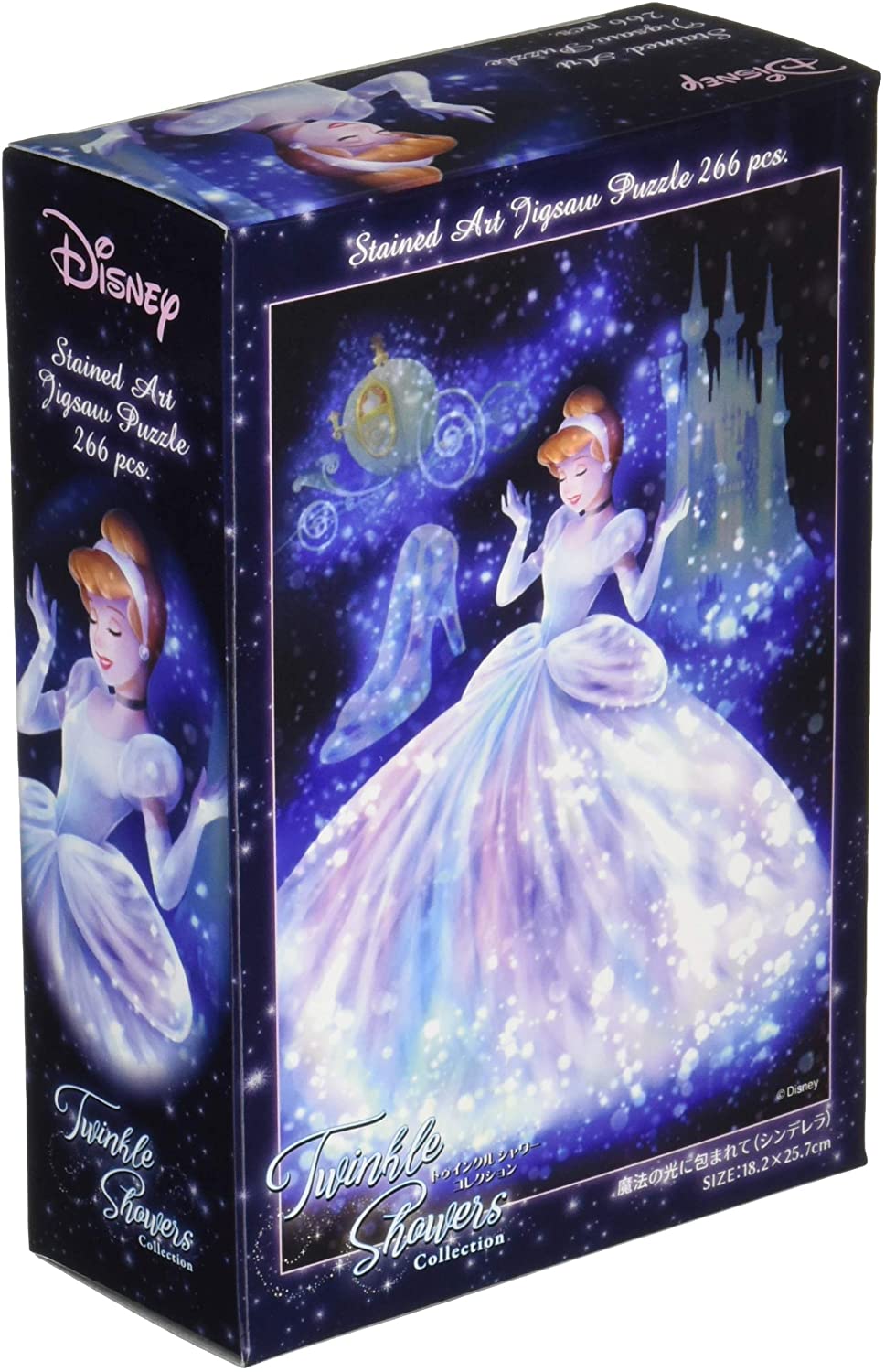 Cinderella Wrapped in Magic Light Puzzle 266 pieces - Tenyo Puzzle Disney