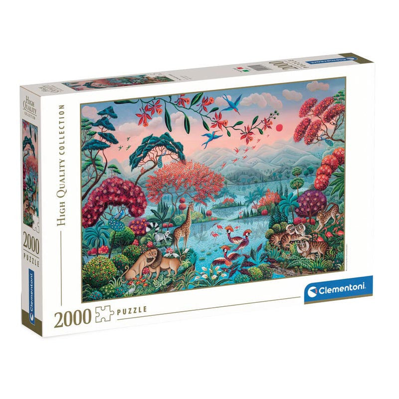THE PEACEFUL JUNGLE - Clementoni - 2000p