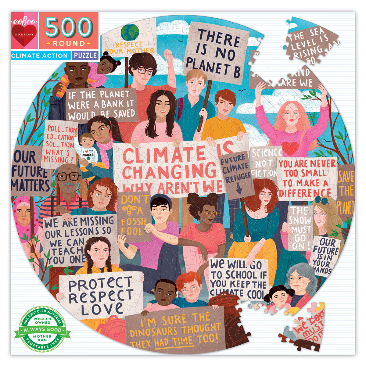 Climate Action - 500pc Round
