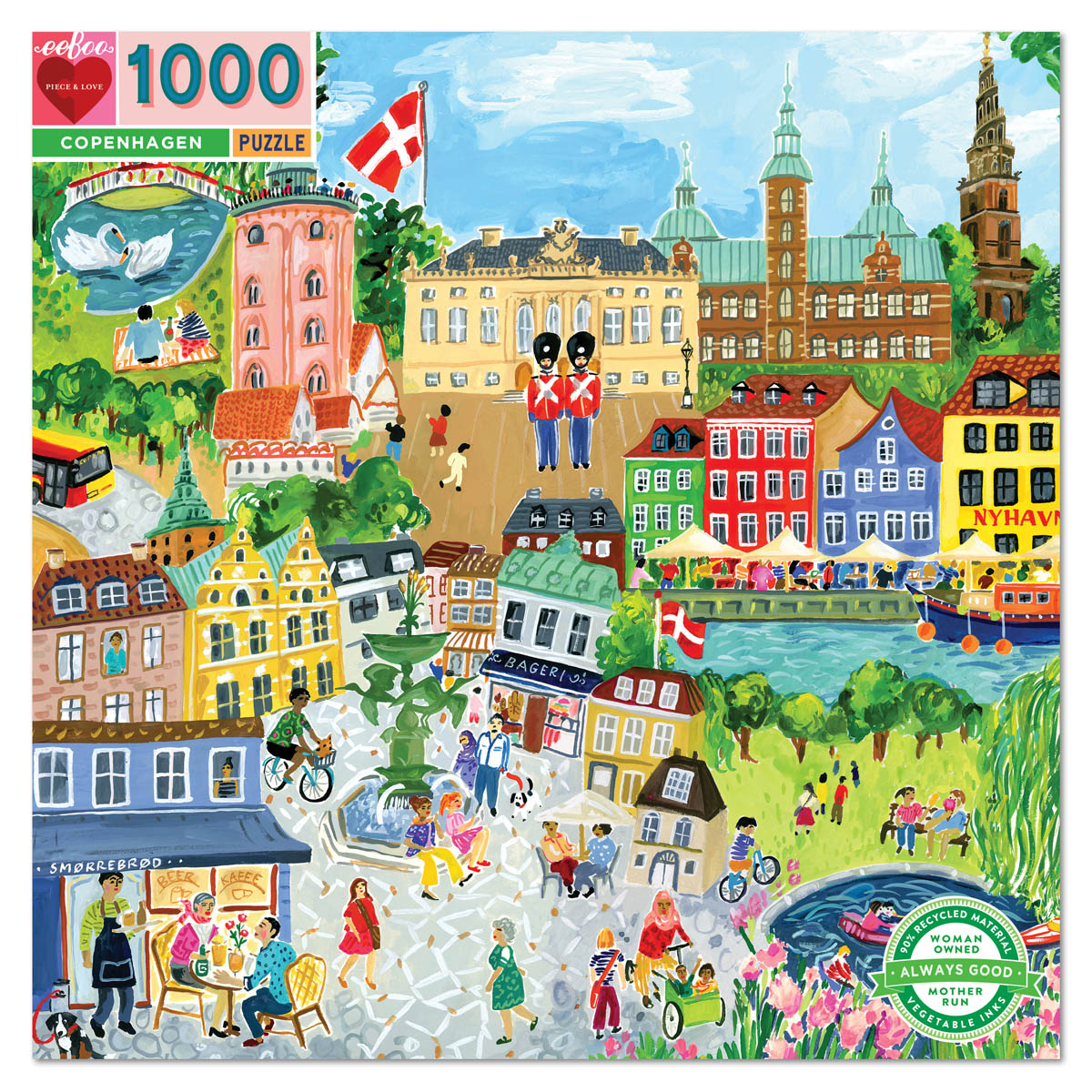 Copenhagen - 1000pc eeBoo