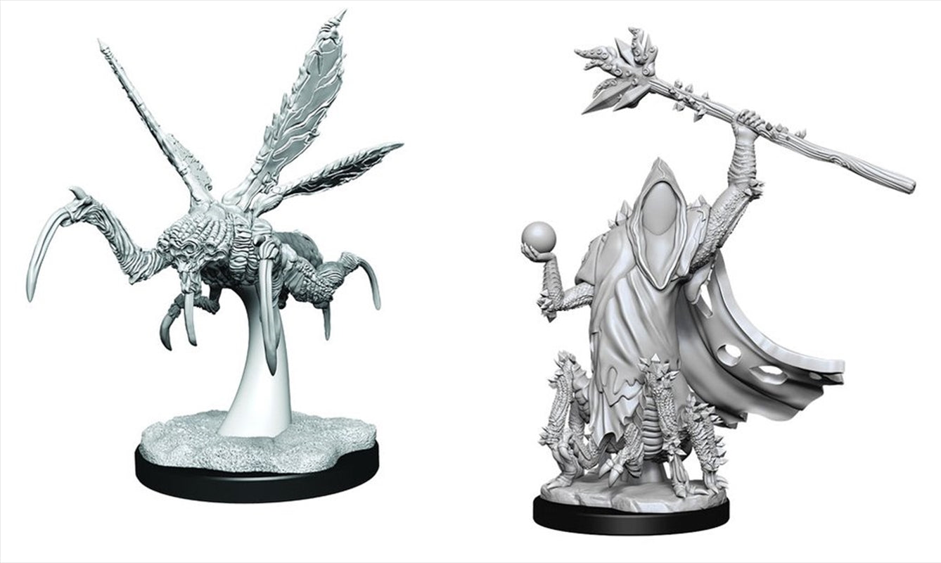 Core Spawn Emissary and Seer - Critical Role Unpainted Miniatures