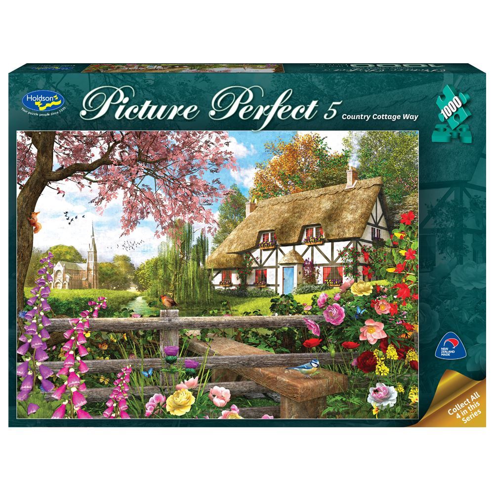 Country Cottage Way - Picture Perfect 5 1000pc HOLDSONS