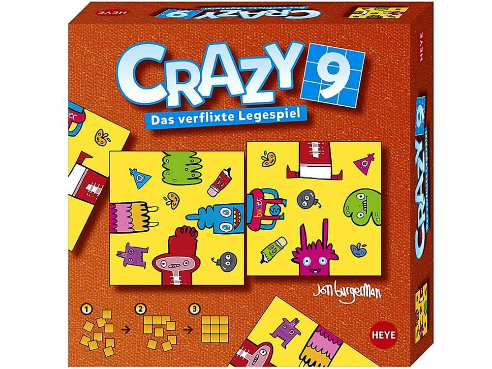 Crazy 9 - Burgerman Doodles