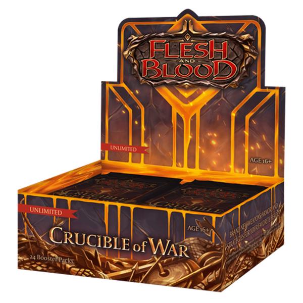 Crucible of War Booster Unlimited Box - Flesh and Blood TCG