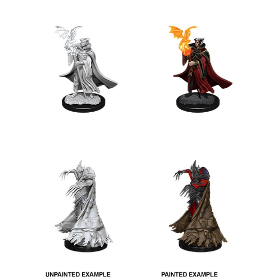 Cultist & Devil - Pathfinder Deep Cuts Unpainted Miniatures