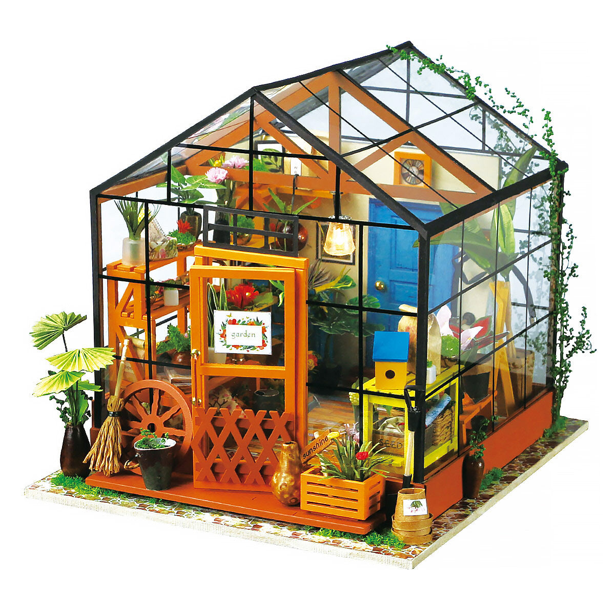 CATHYS FLOWER HOUSE - DIY MINI HOUSE - ROBOTIME