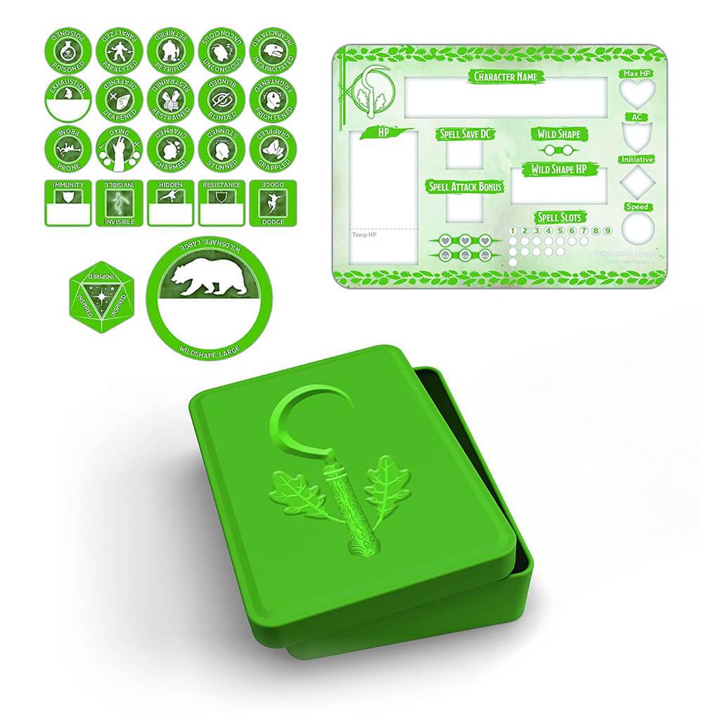 Druid: Dungeons & Dragons Class Token Set