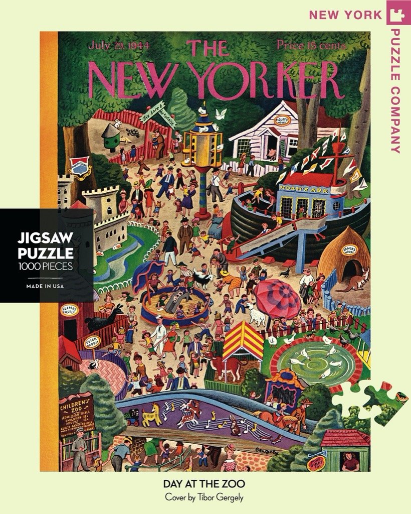 Day at the Zoo - The New Yorker 1000 pc