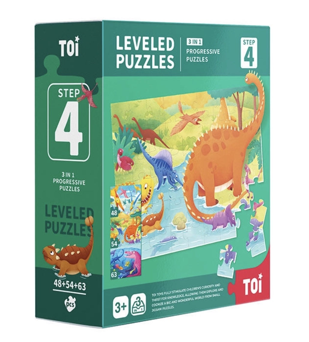 Dinosaur - Step 4 - Leveled Puzzle