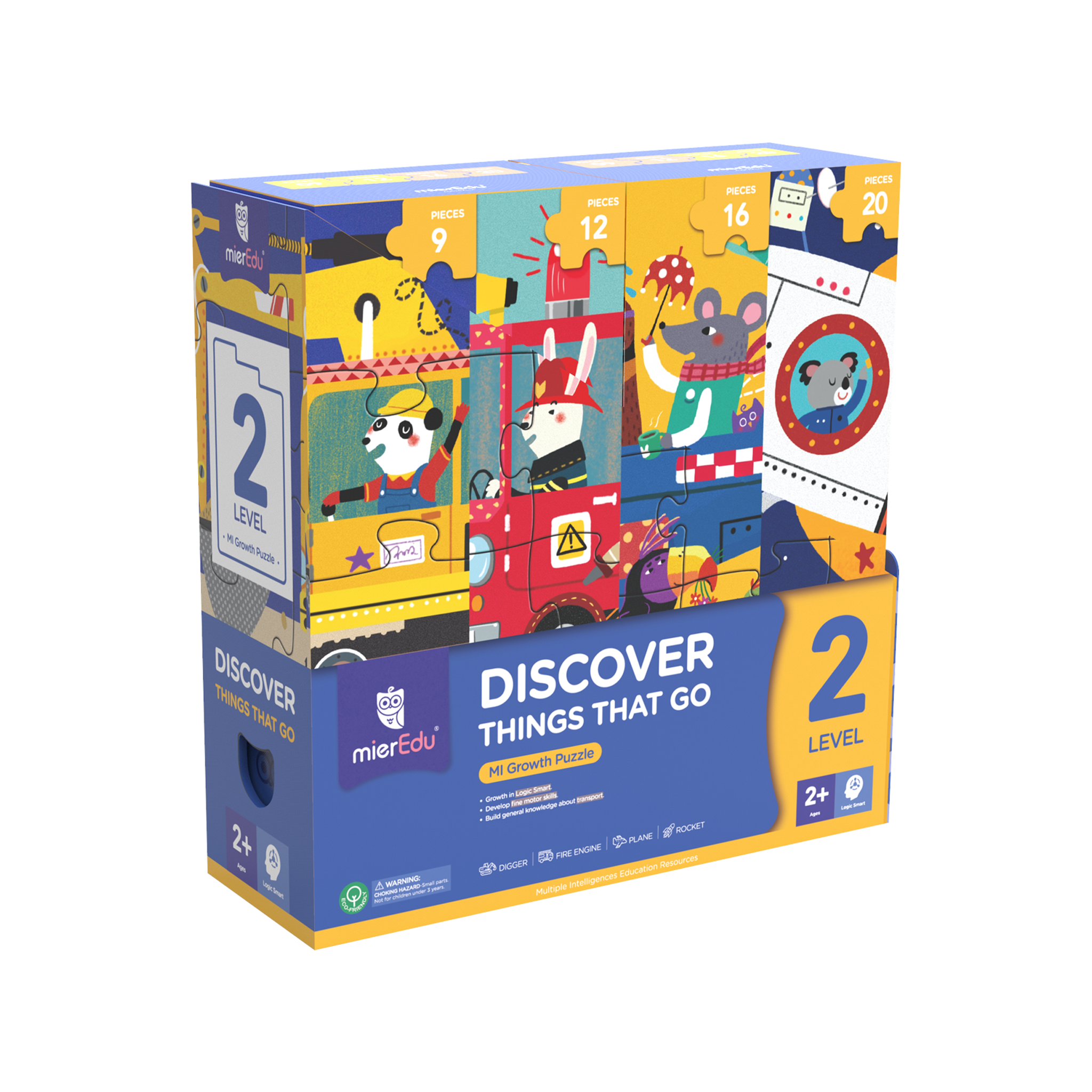 Discover - Things That Go - Level 2 - MI Growth Puzzle
