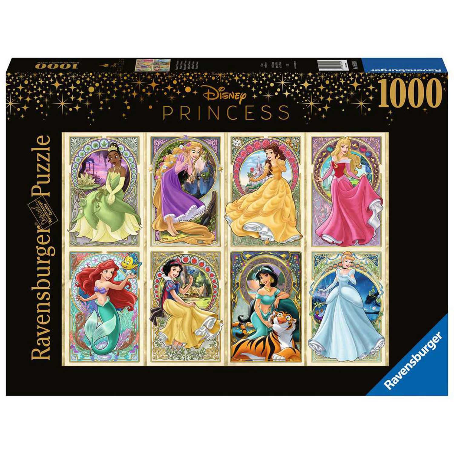 Disney Art Nouveau Princesses 1000p - Ravensburger