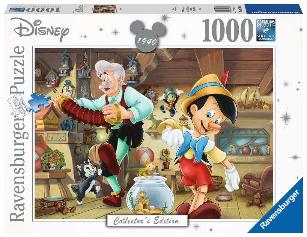 Disney Moments 1940 Pinocchio 1000p - Ravensburger