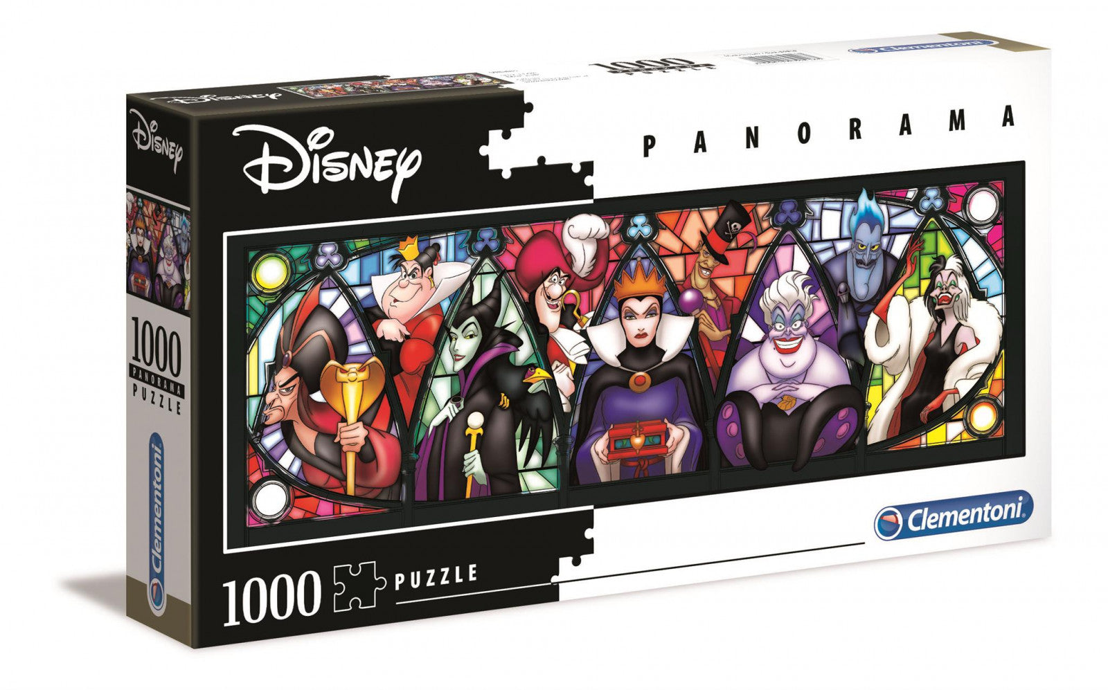 Disney Villains Panorama Clementoni Puzzle 1000pc