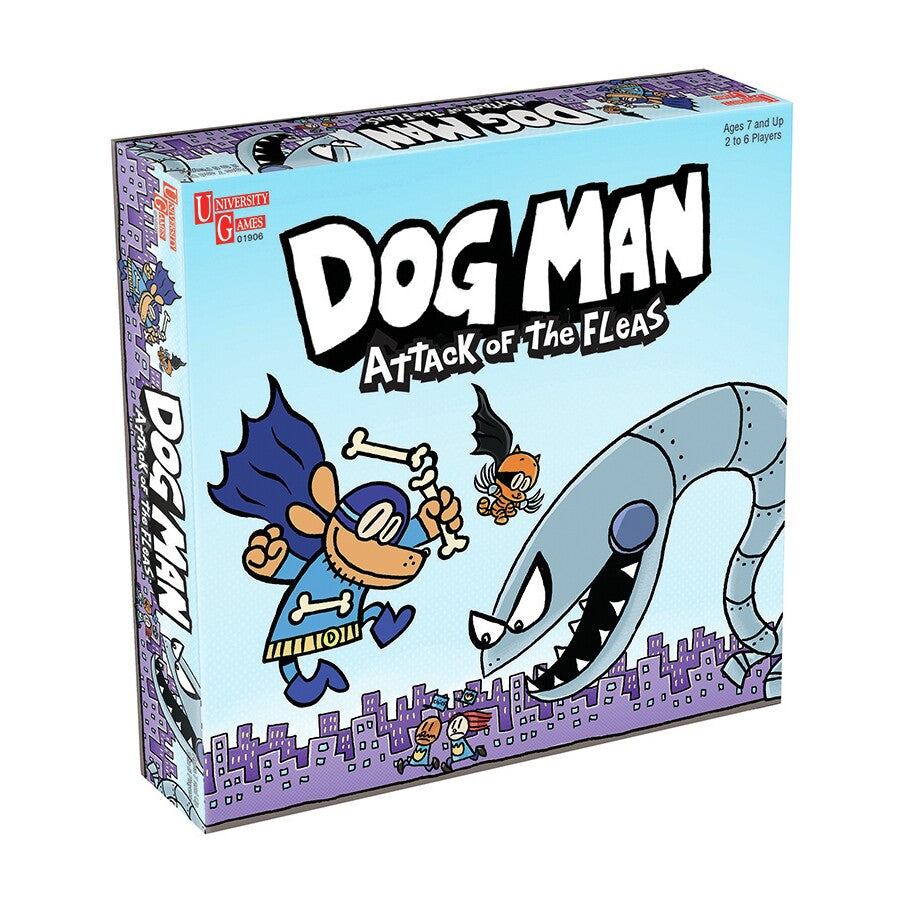 Dog Man Attack of the Fleas