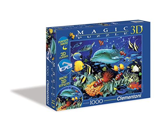 Dolphin Reef - 3D Magic 1000pce