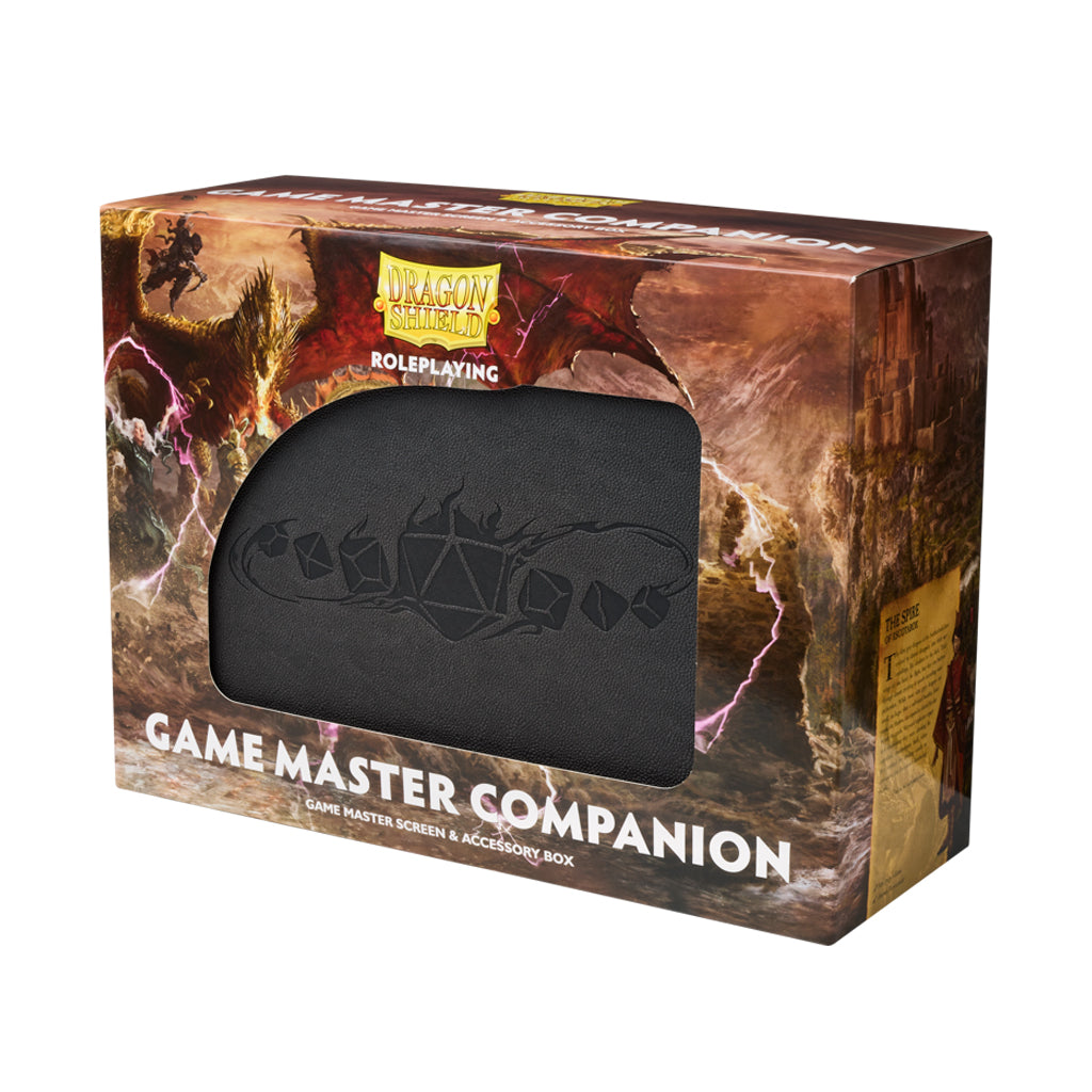 Dragon Shield Iron Grey Roleplaying Game Master Companion