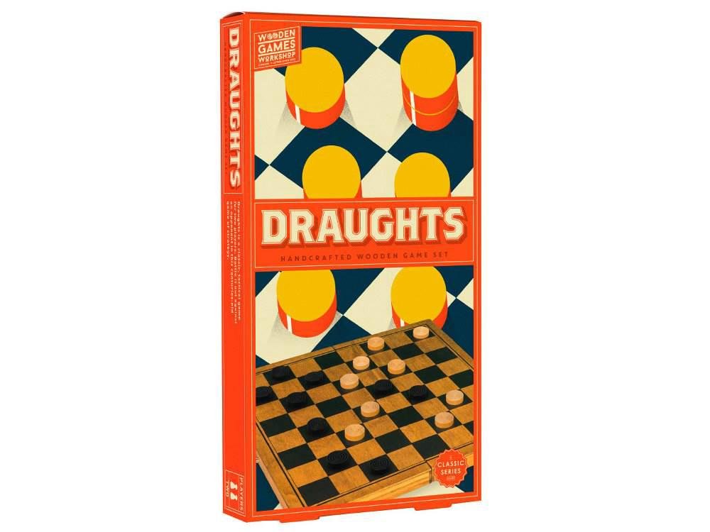 Draughts - Wooden Games Workshop