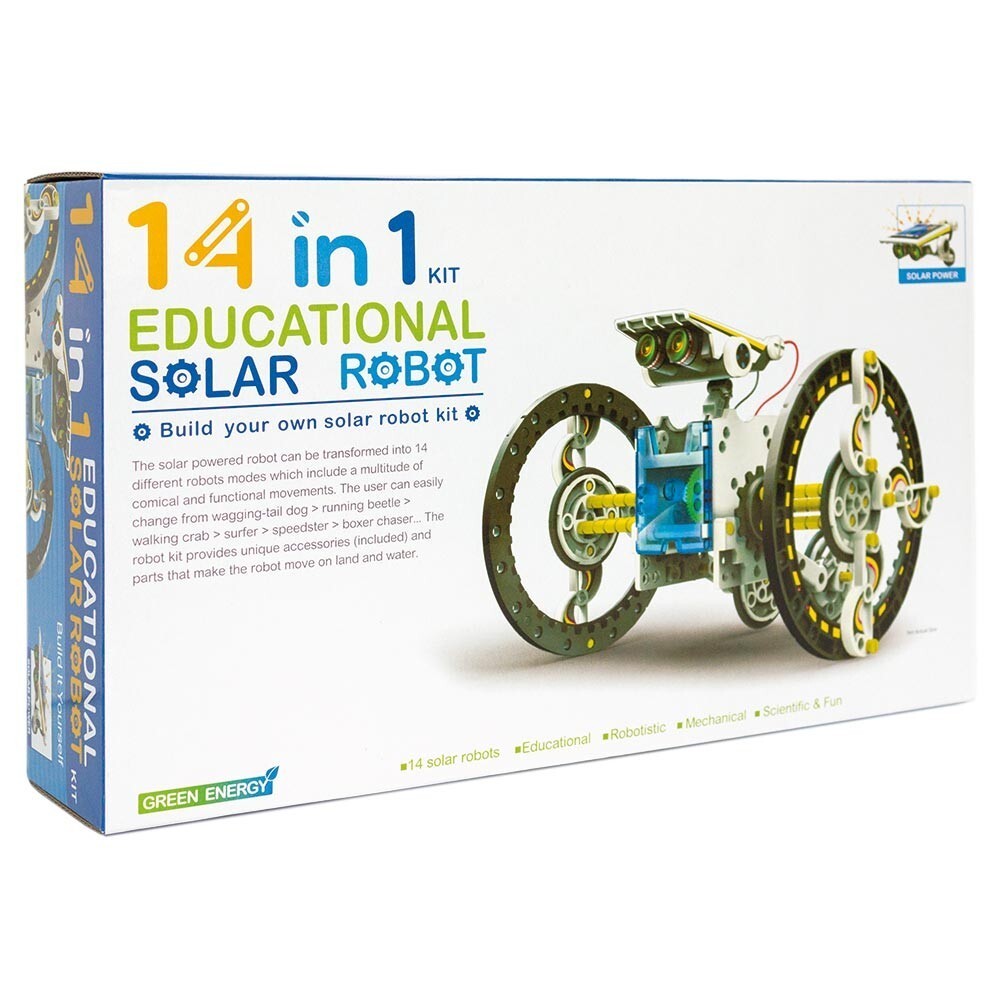 14 in 1 Kit - Educational Solar Robot