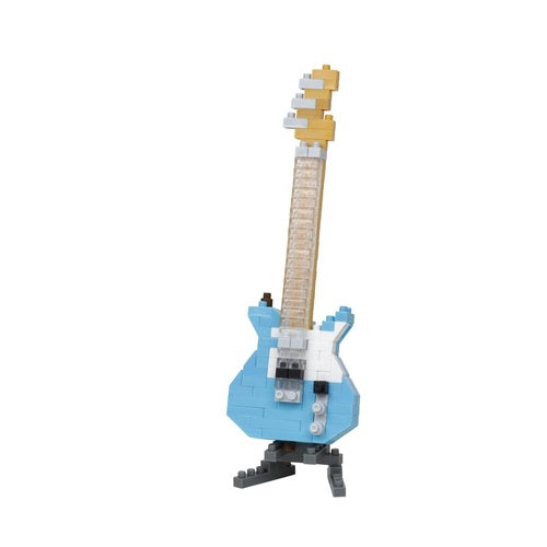 Electric Guitar Pastel Blue *NEW* - Nanoblock