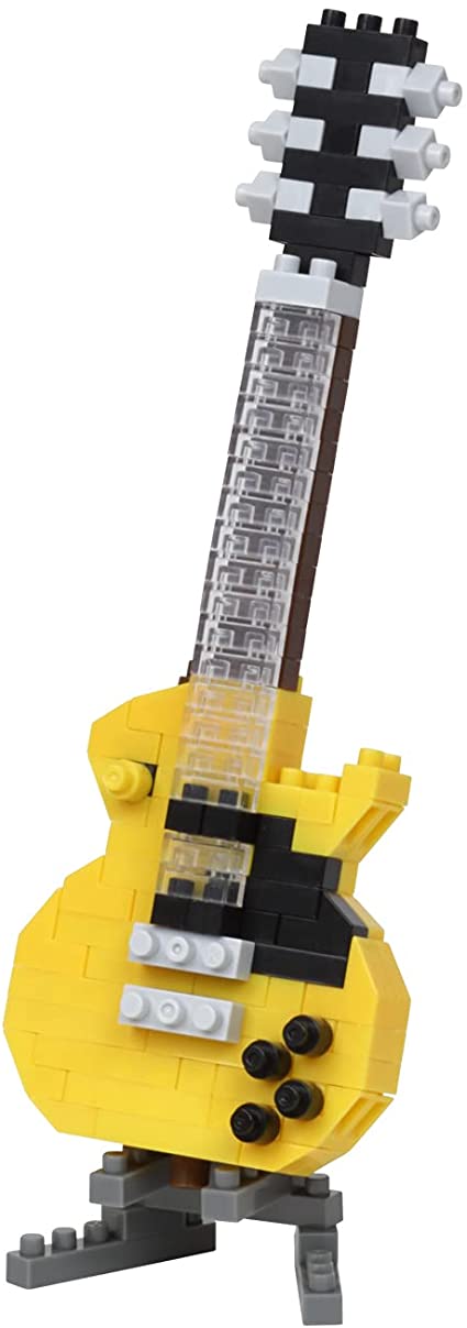 Electric Guitar Yellow *NEW* - Nanoblock
