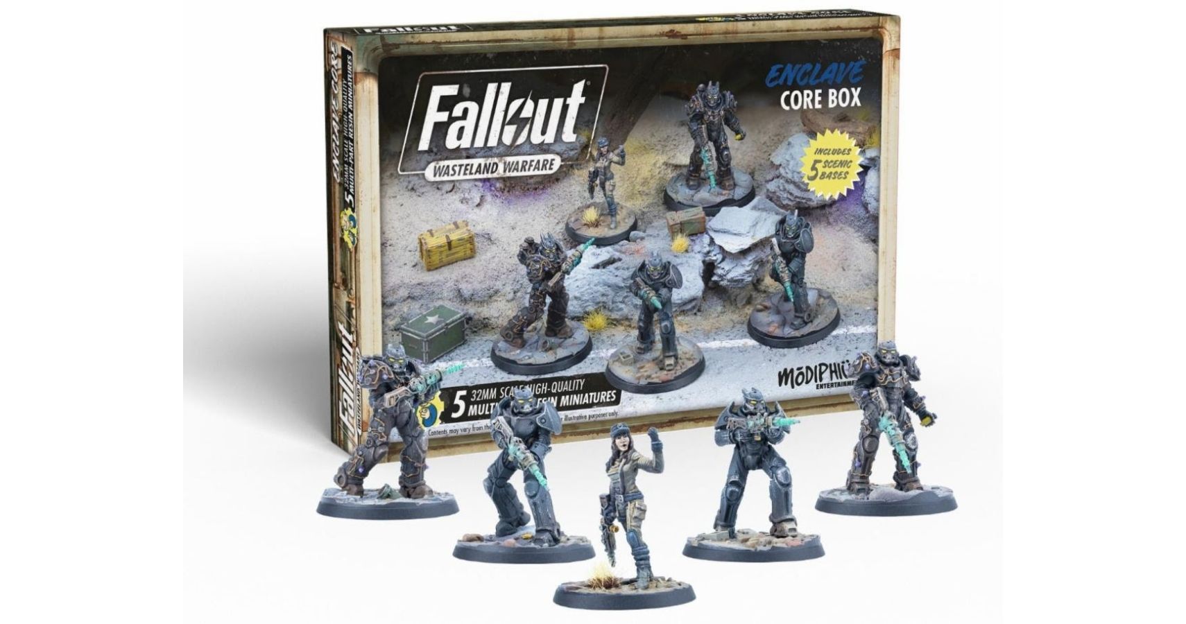 Enclave Core Box - Fallout Wasteland Warfare
