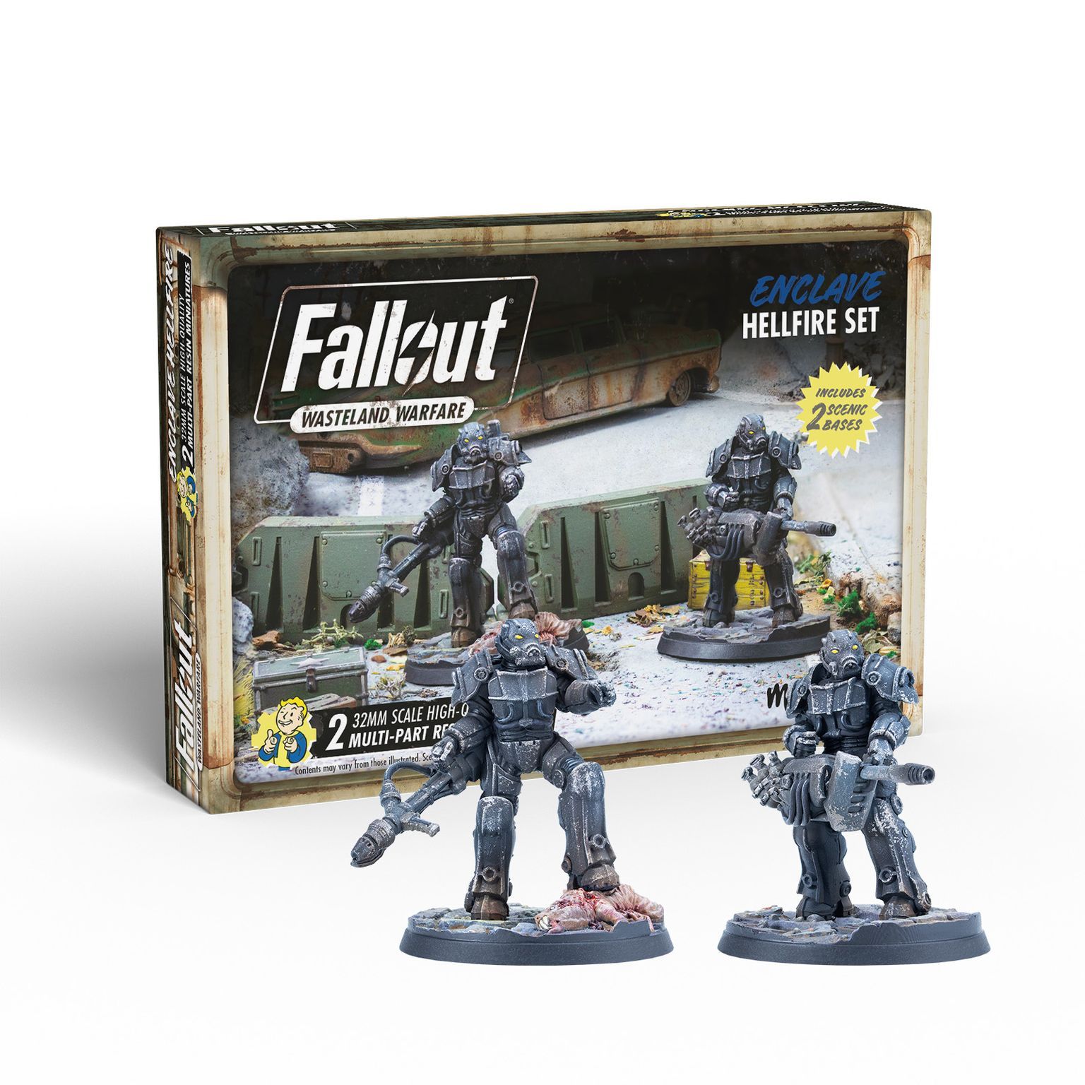Enclave Hellfire - Fallout Wasteland Warfare