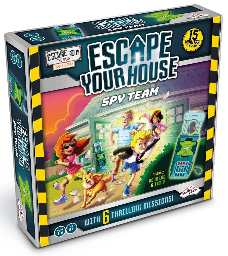 Escape Room: Escape Your House Spy Team