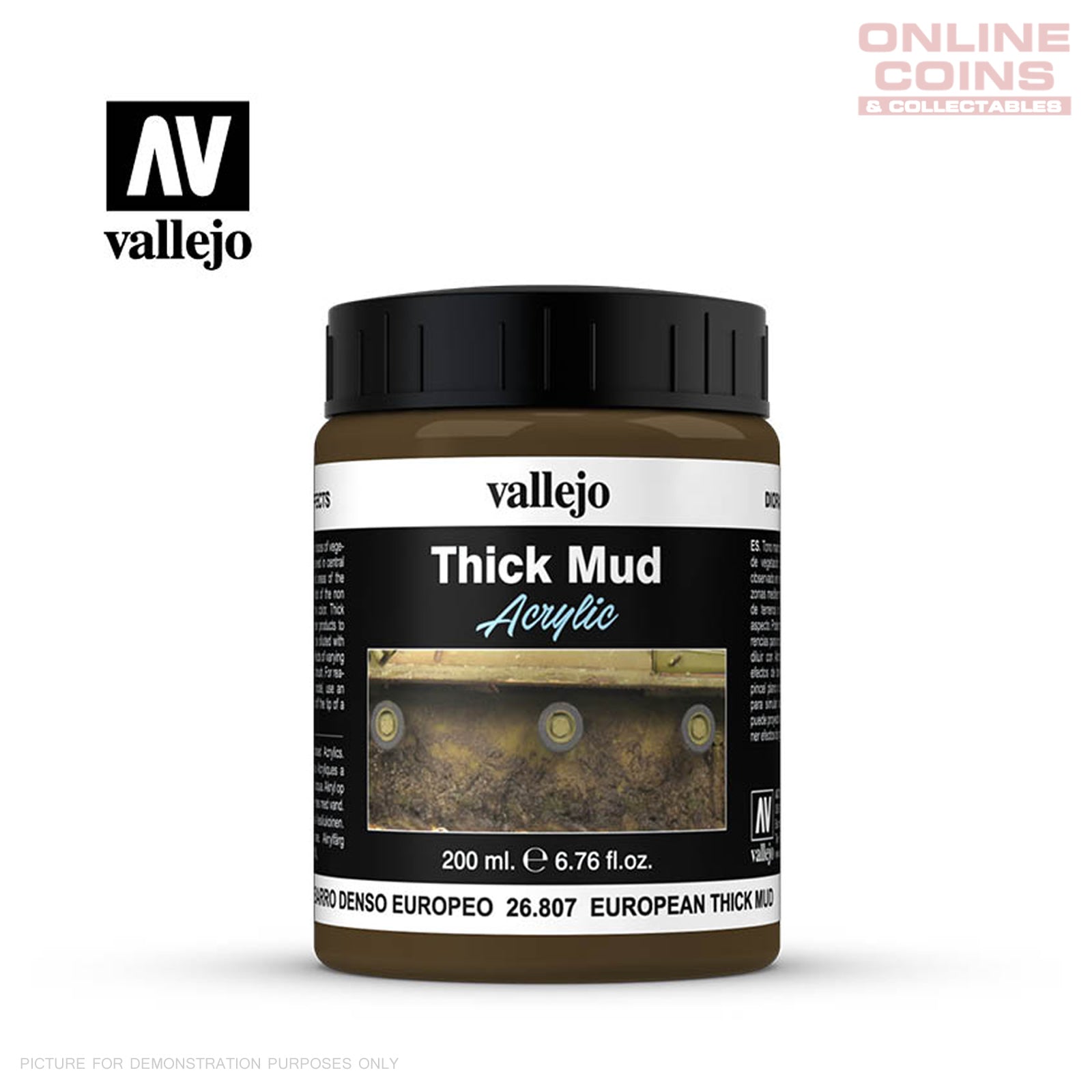 European Mud 200ml - Vallejo Diorama Effects