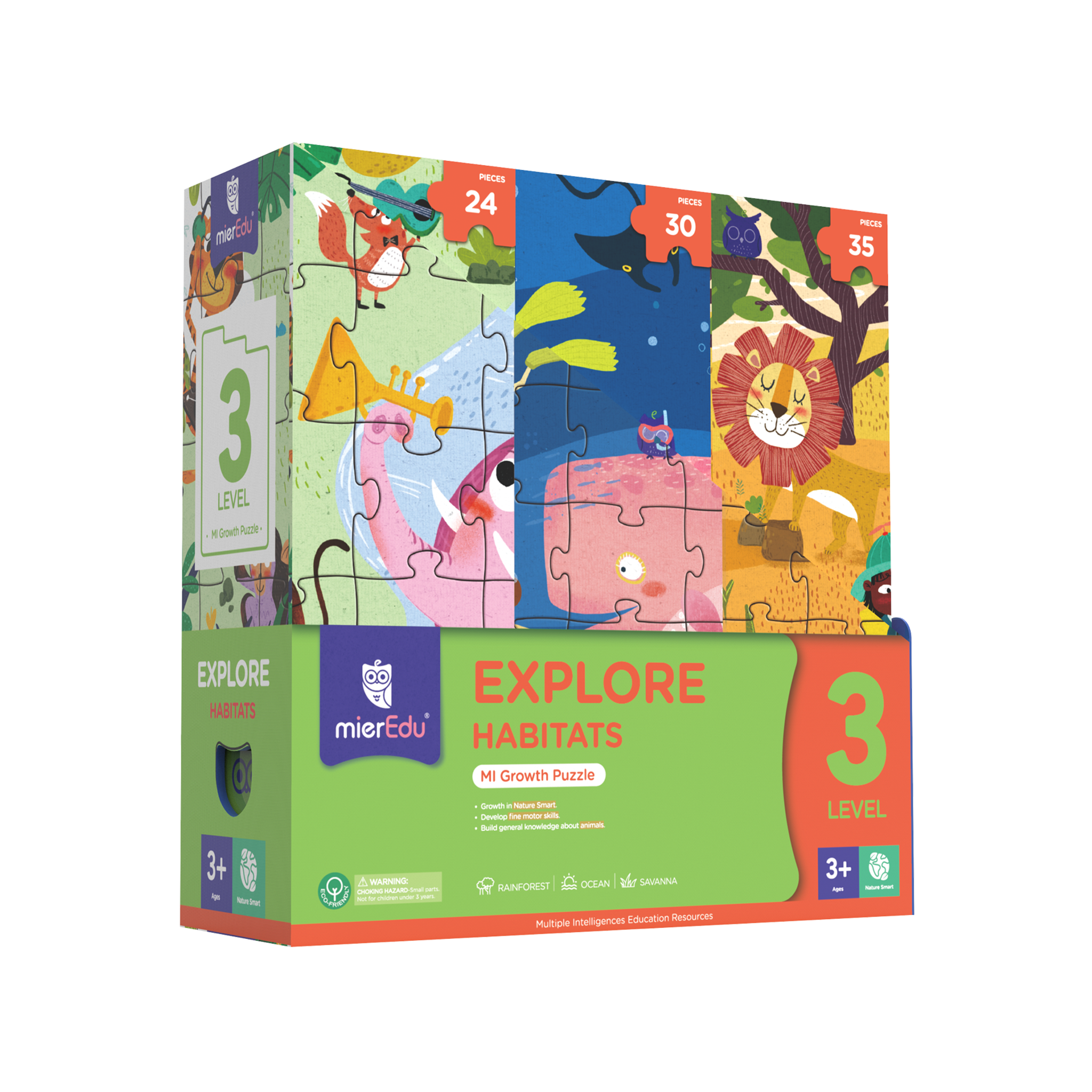 Explore - Habitats - Level 1 - MI Growth Puzzle