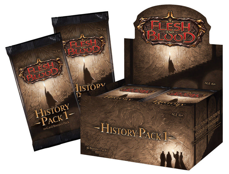 History Pack 1 Booster - Flesh and Blood TCG