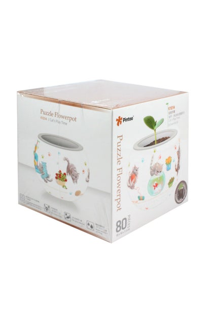 FLOWERPOT CATS PLAY TIME