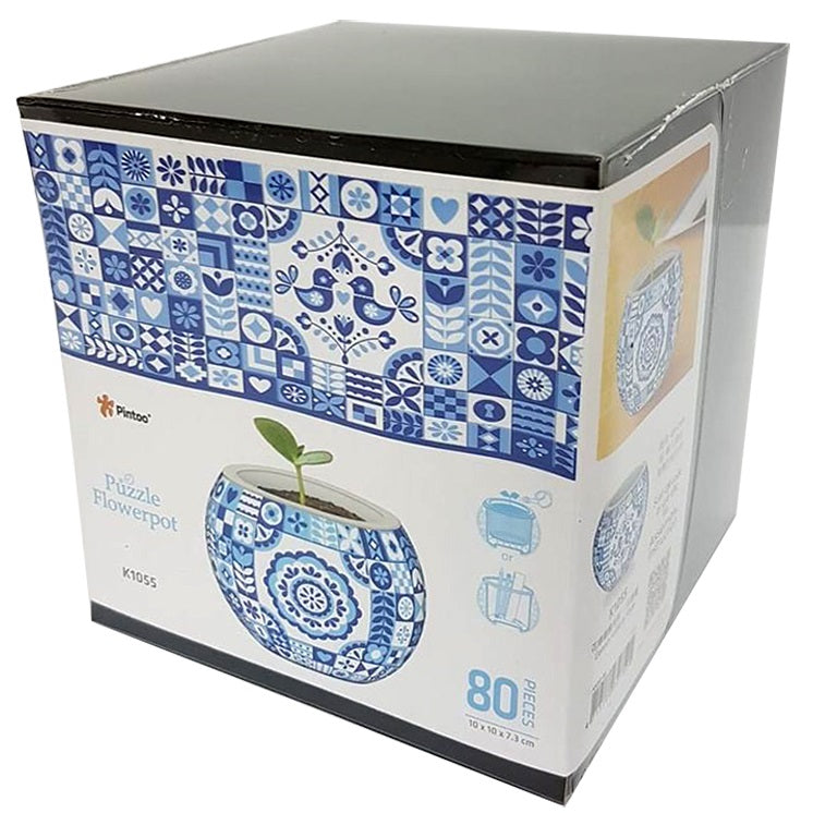 FLOWERPOT DANISH FOLKLORE STYLE