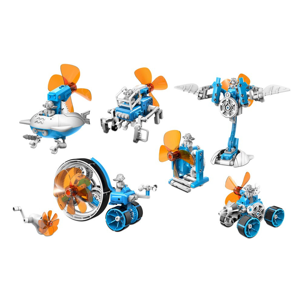 Wheely Windpower 6 in 1 Wind-Powered Robot