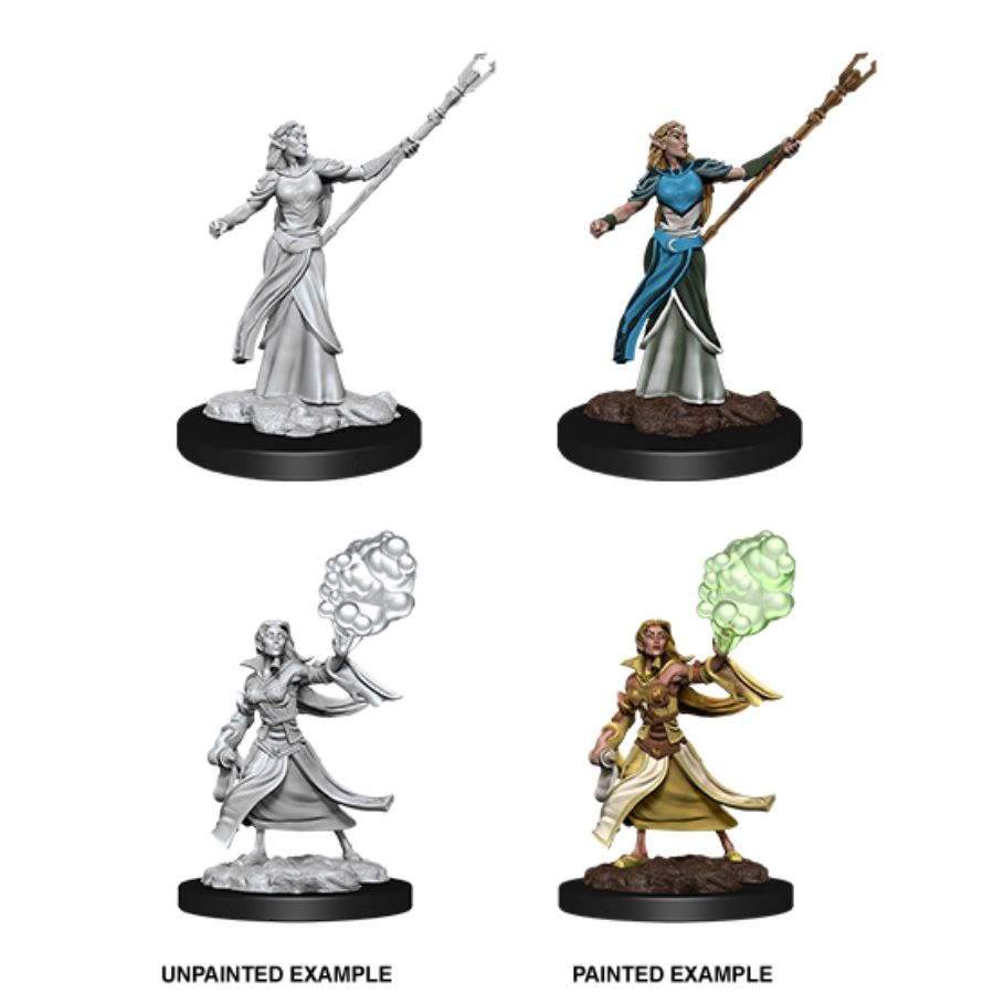 Elf Female Sorcerer - D&D Nolzurs Marvelous Unpainted Miniatures