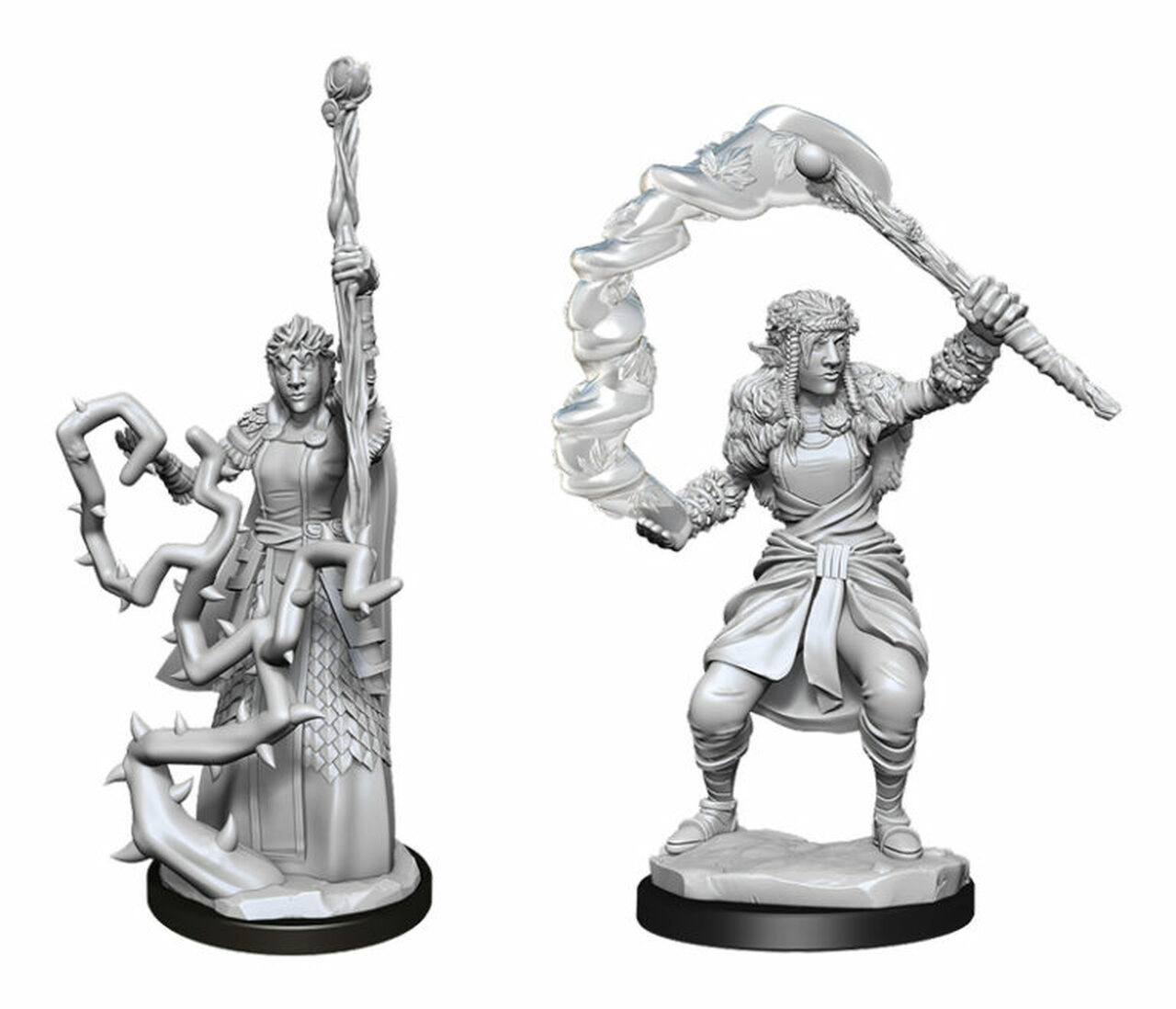 Firbolg Female Druid - D&D Nolzurs Marvelous Unpainted Miniatures