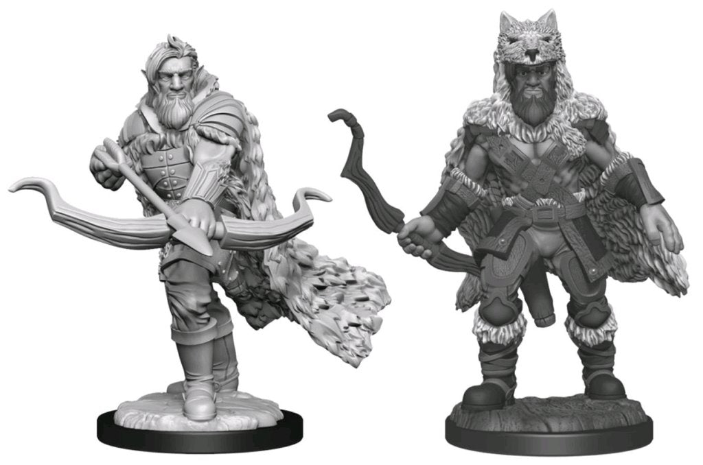 Firbolg Male Ranger - D&D Nolzurs Marvelous Unpainted Miniatures